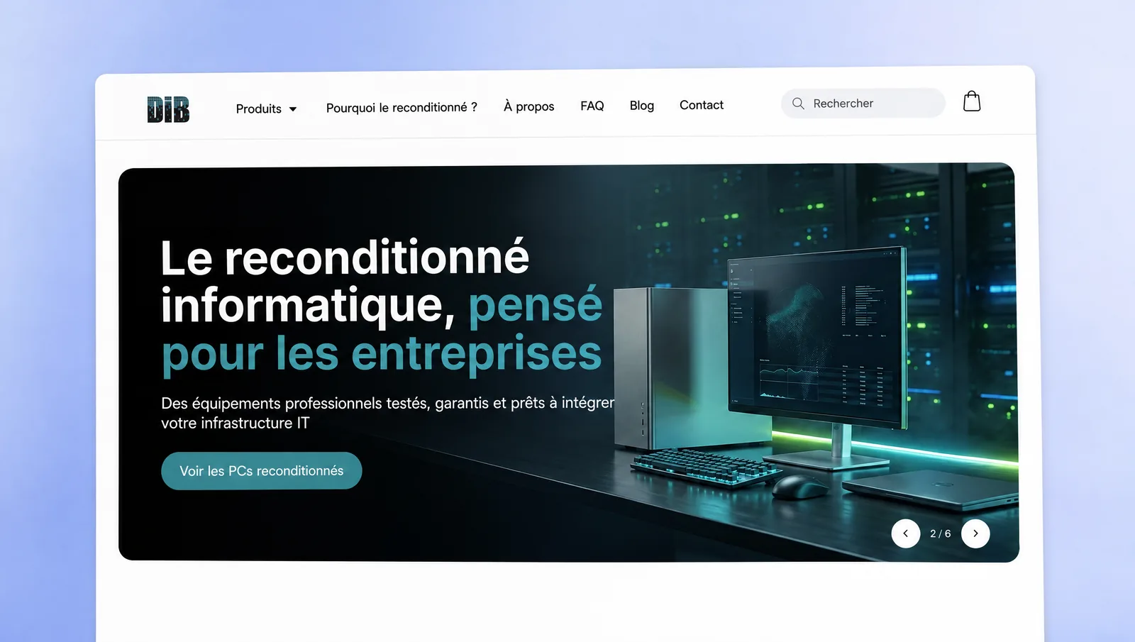 Réalisation ForgeOne — DIB Reconditionné